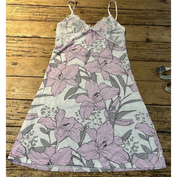 Body Touch Women’s Sizes Floral Print Sleeveless Camisole Short Nightgown NWOT - Picture 1 of 5